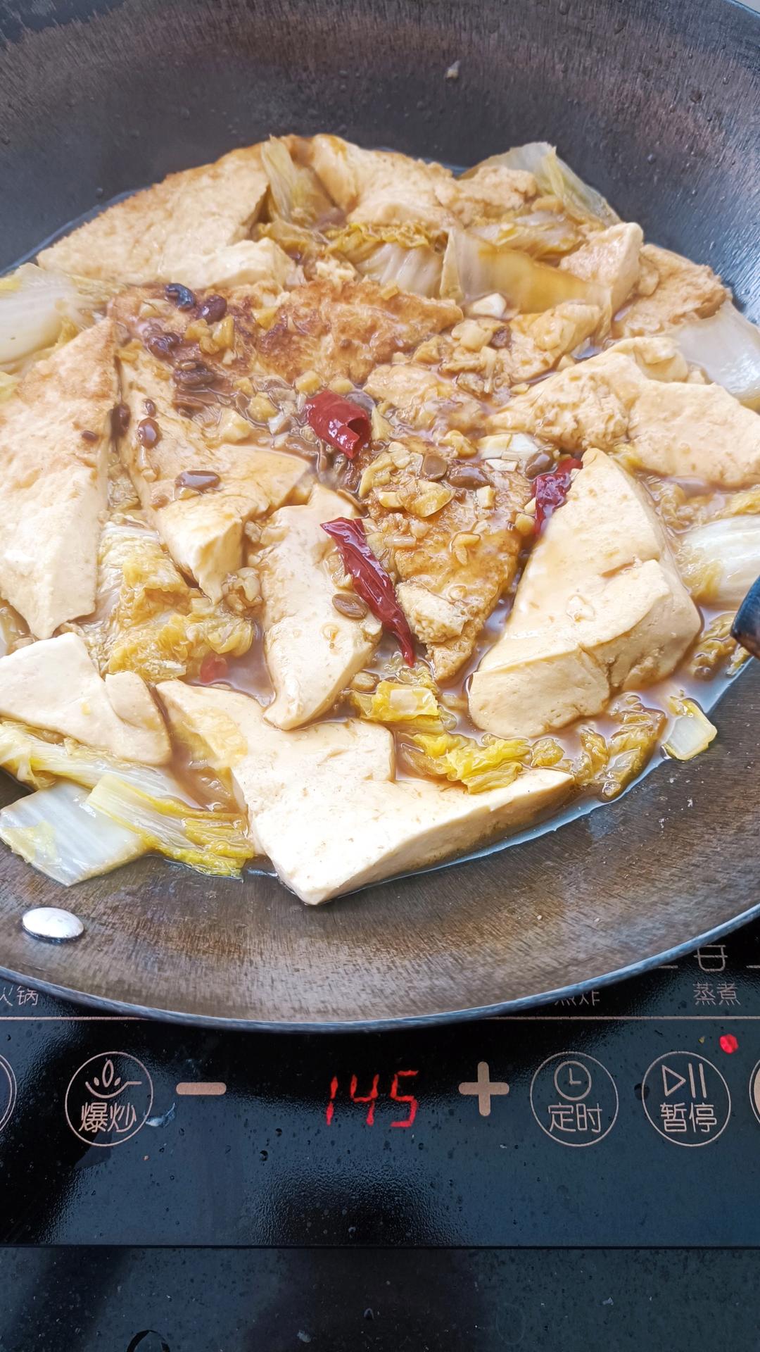 白菜豆腐这样做😋连汤汁都不剩🔅鲜美又美味