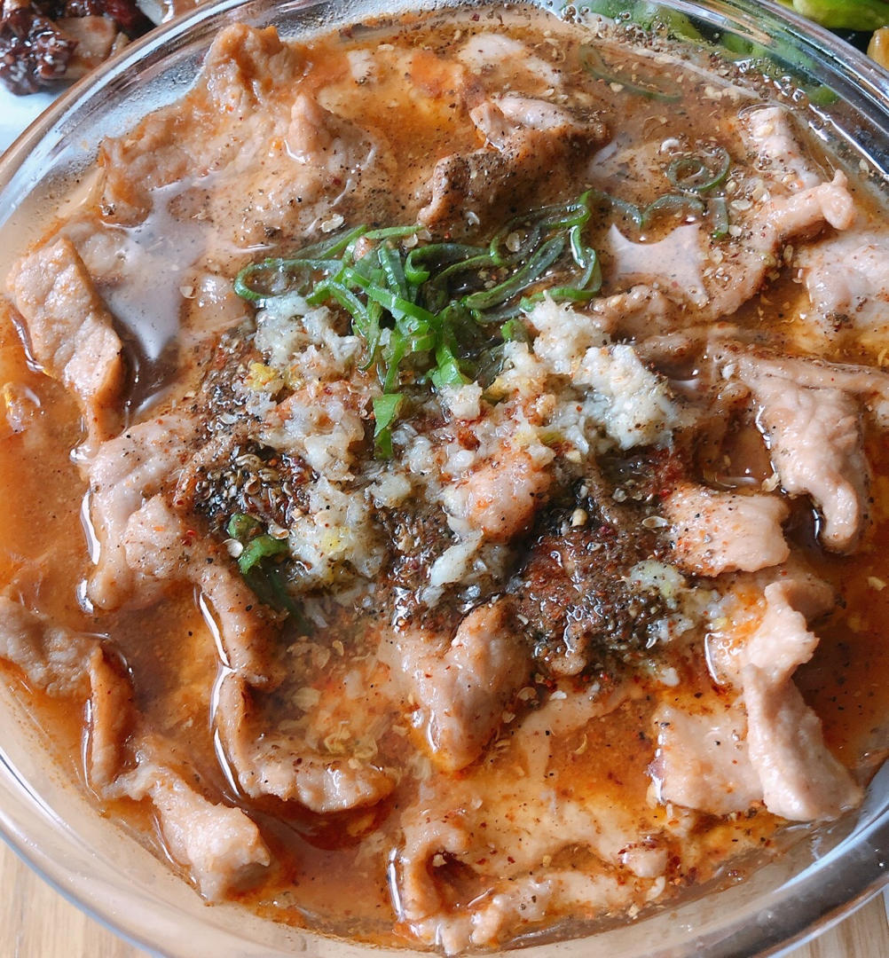 水煮肉片（肯定不翻车）