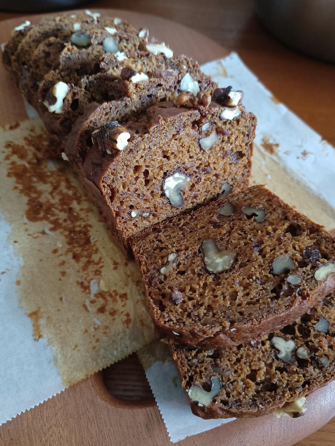 山姆同款｜枣泥核桃蛋糕（低油低糖版）