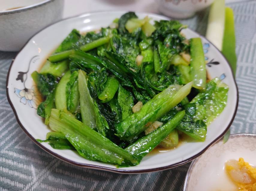 蒜蓉油麦菜（蚝油）