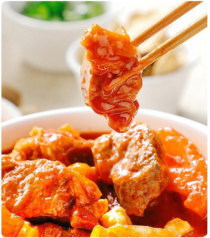 好吃到汤儿都不剩--番茄牛腩的做法