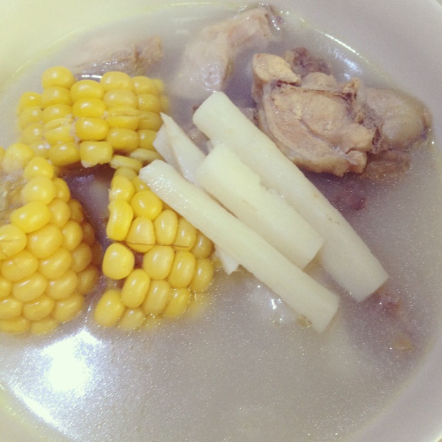 原味椰汁炖鸡汤