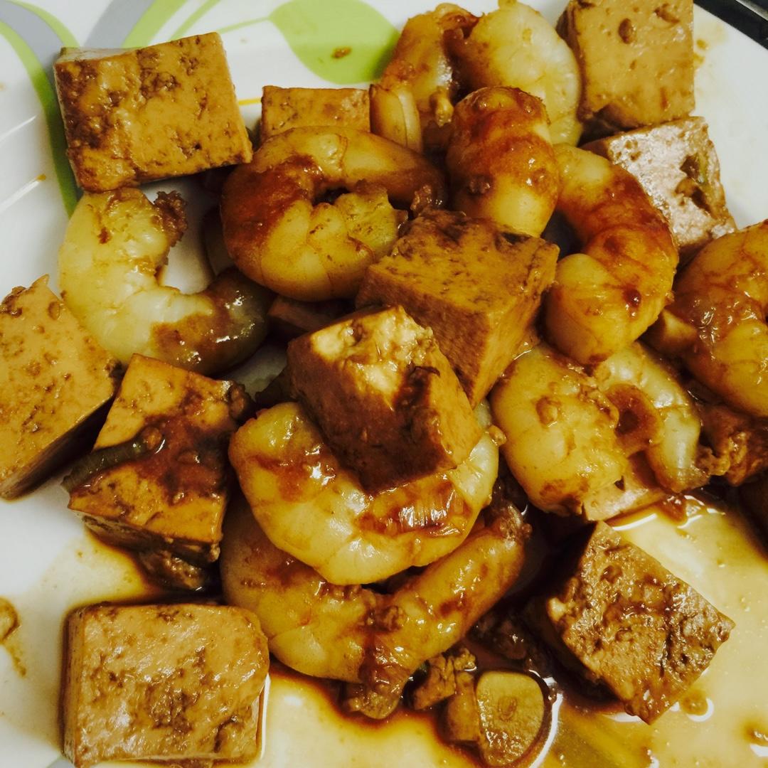 虾仁豆腐