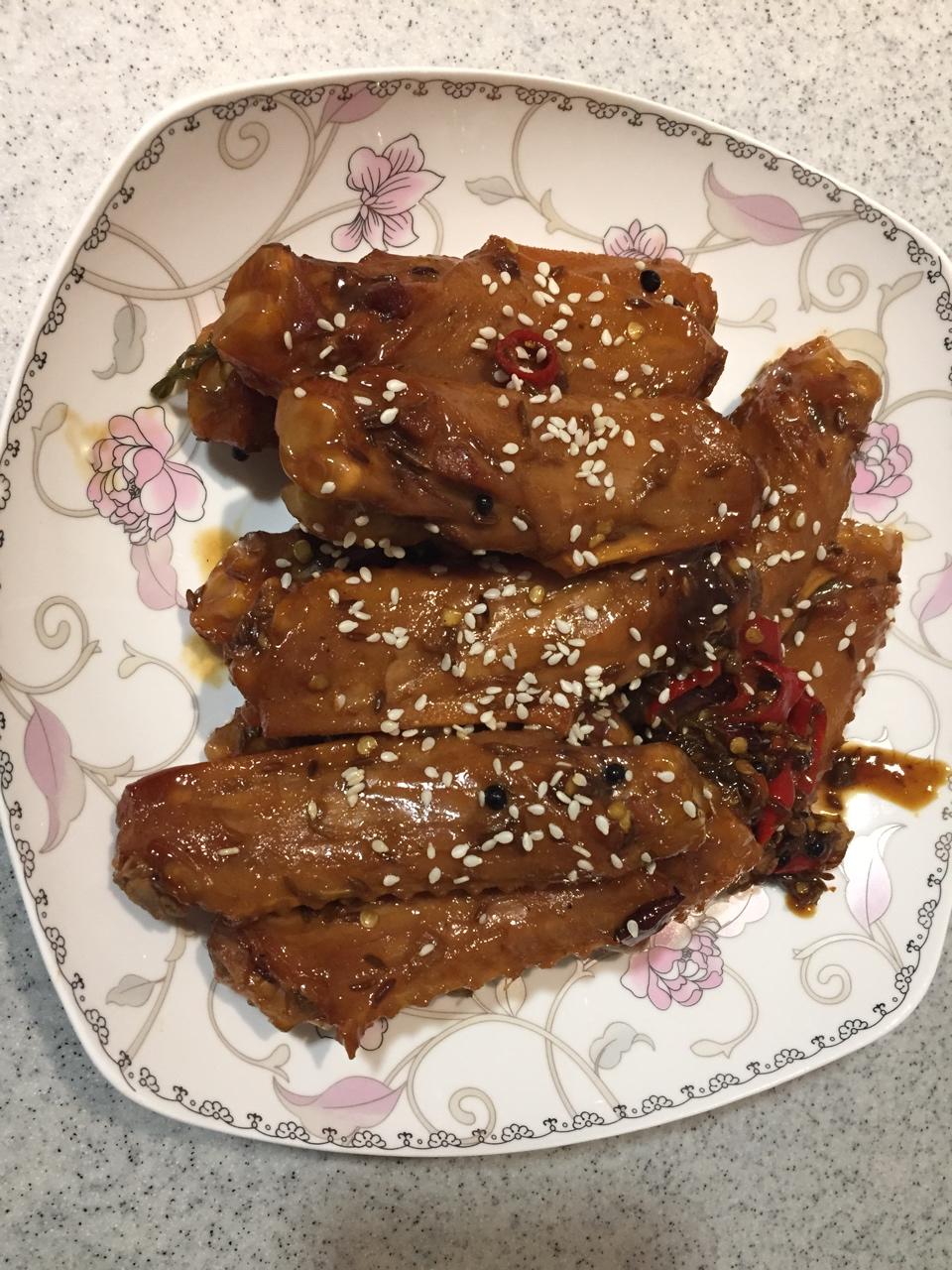 孜然酱辣鸭舌