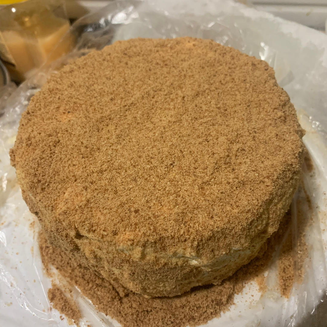 俄罗斯蜂蜜蛋糕   千层蛋糕【又名提拉米苏】