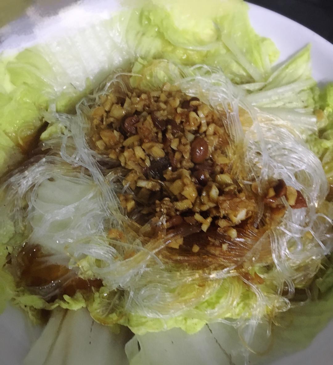 蒜蓉粉丝蒸娃娃菜