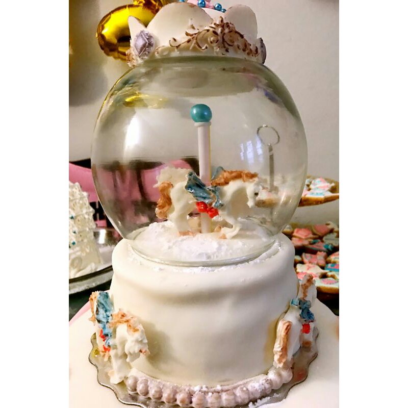 水晶球生日蛋糕