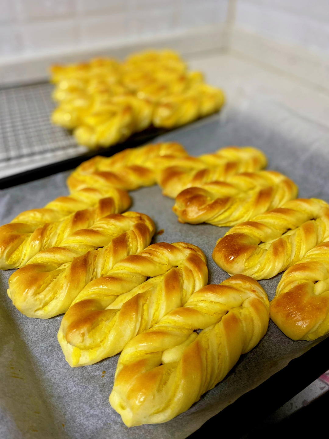 奶黄面包条（汤种法）