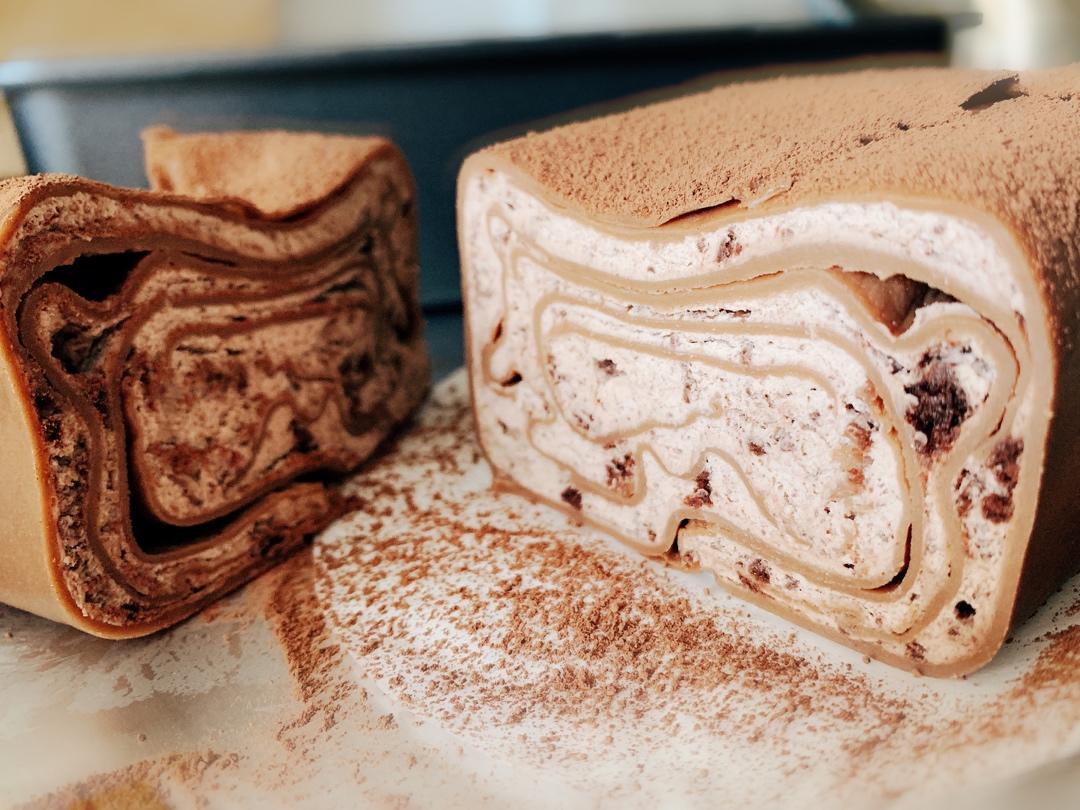 可可千层蛋糕卷