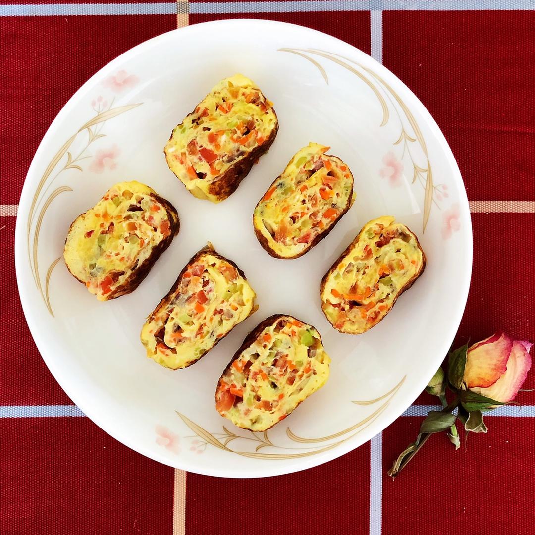 日式早餐煎蛋卷