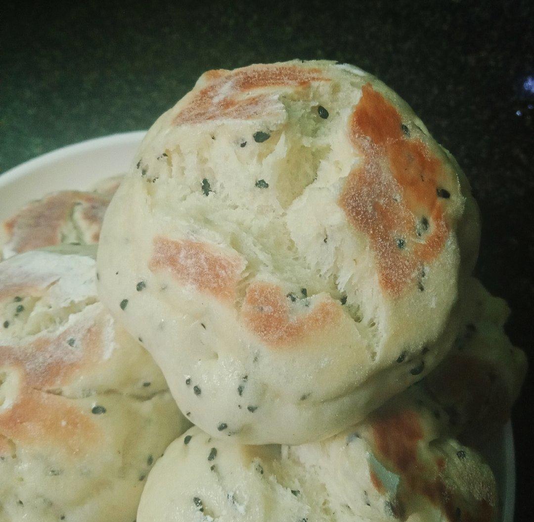 黑芝麻开花馒头