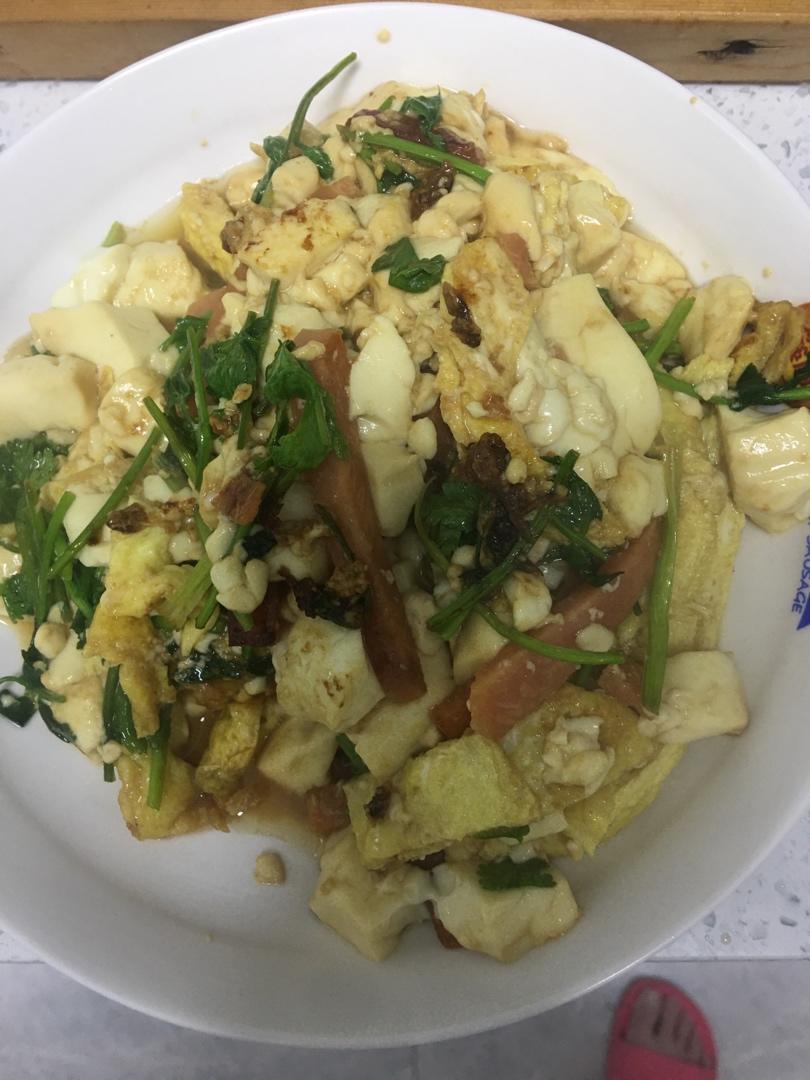 十分搞定的内酯豆腐新吃法：简单好喝的三丝汤