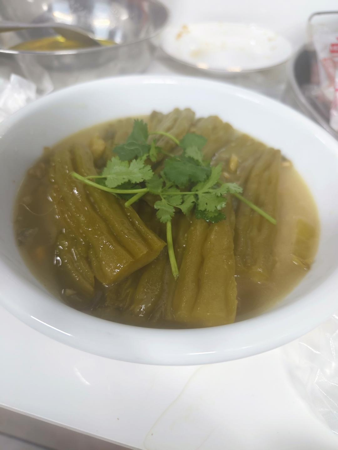 潮式腩肉苦瓜煲