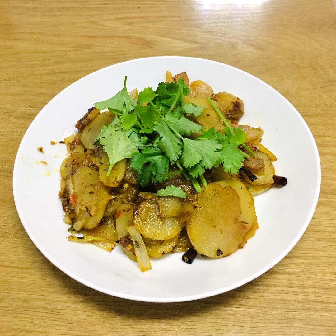 孜然土豆片