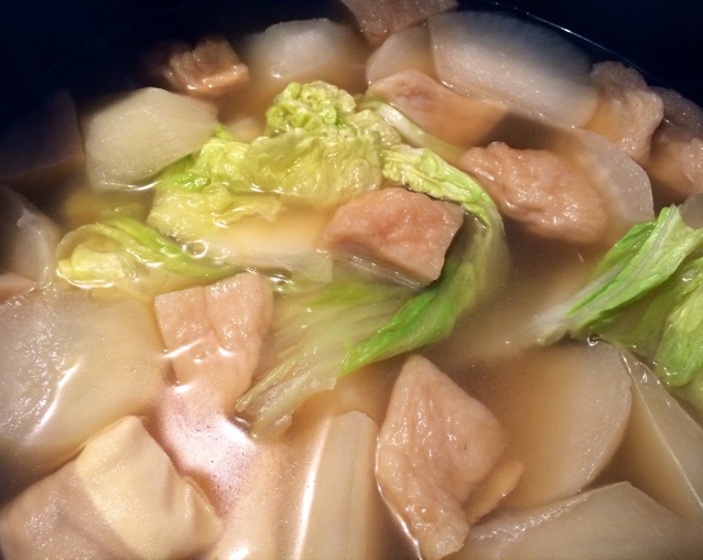 日式杂烩锅（罗森熬点的味道）