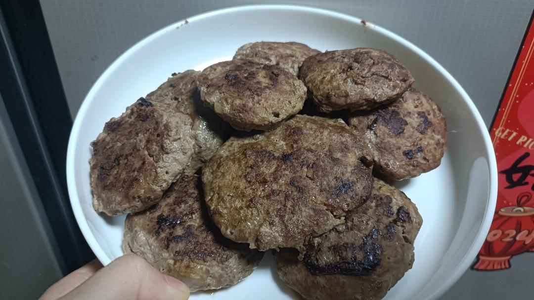 超详细汉堡牛肉饼｜附自制汉堡搭配#Healthymeals#减脂必撸16