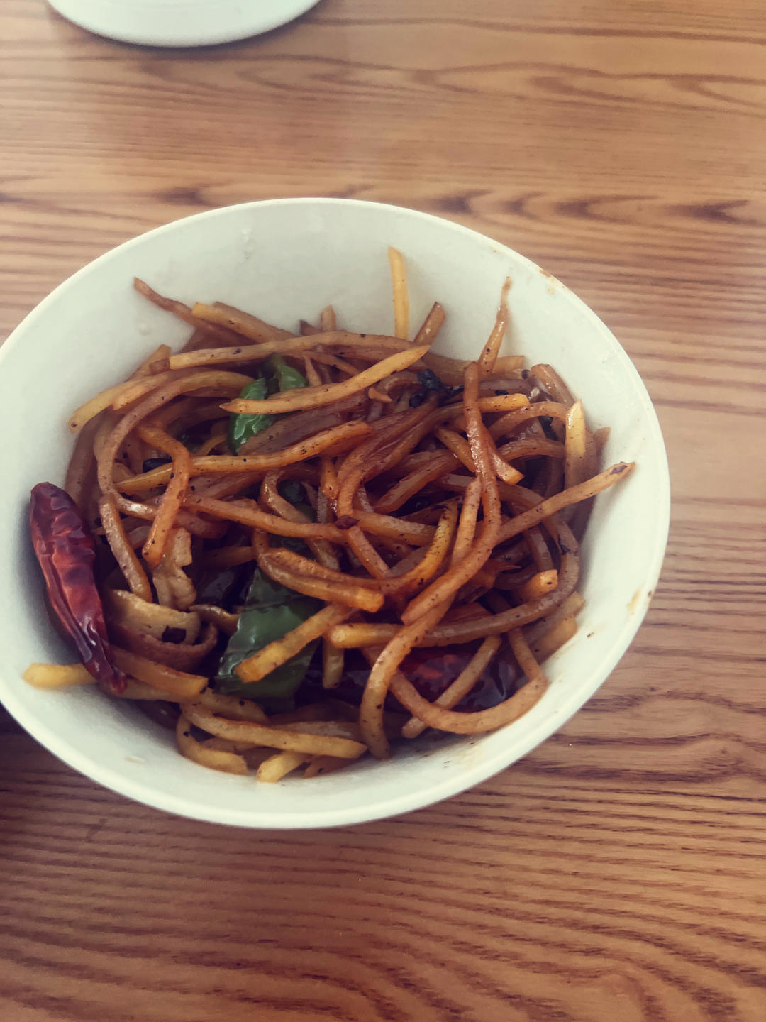 酸辣土豆丝的家常做法 超级下饭