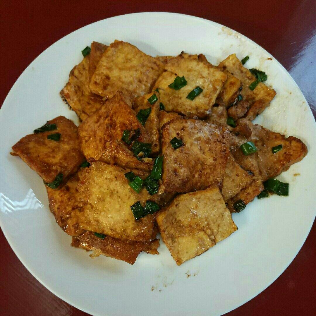 蚝油嫩豆腐