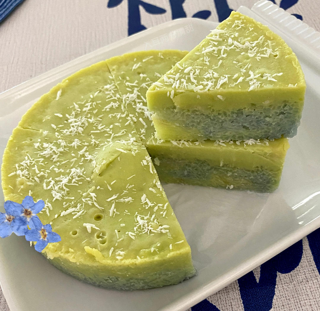 马来西亚双色娘惹糕