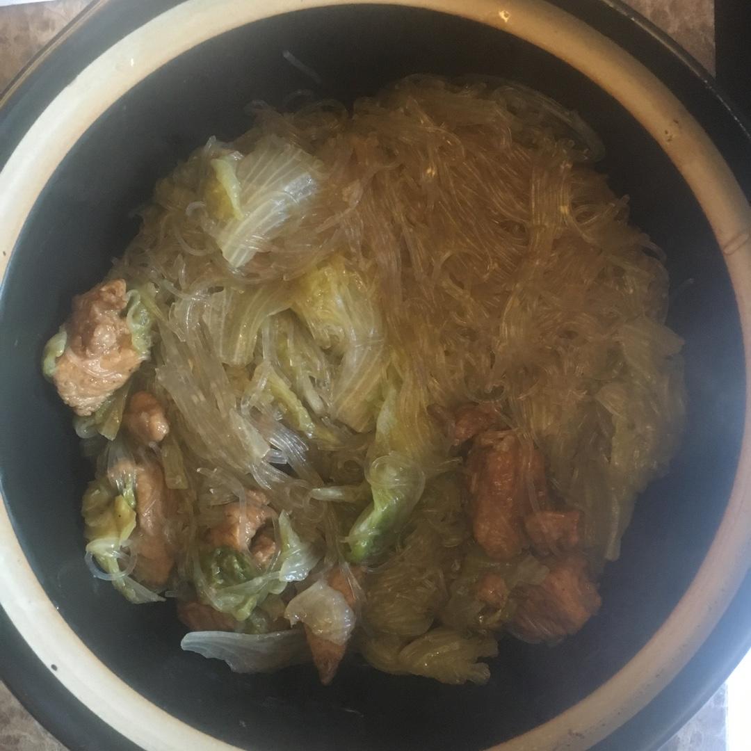 猪肉白菜炖粉条