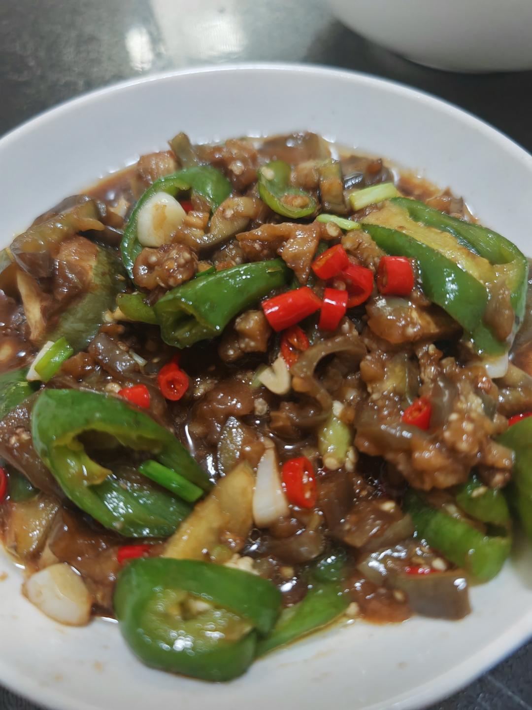 辣椒炒茄子