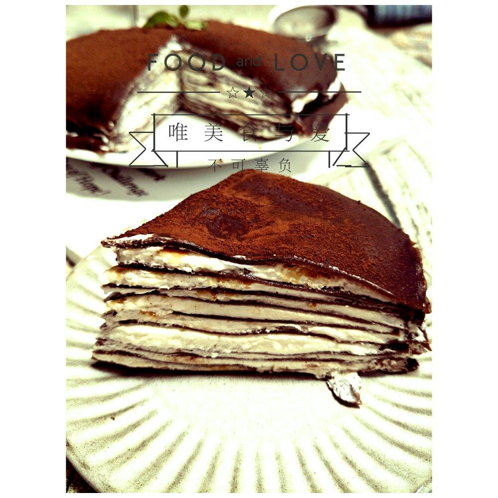 奥利奥可可千层蛋糕