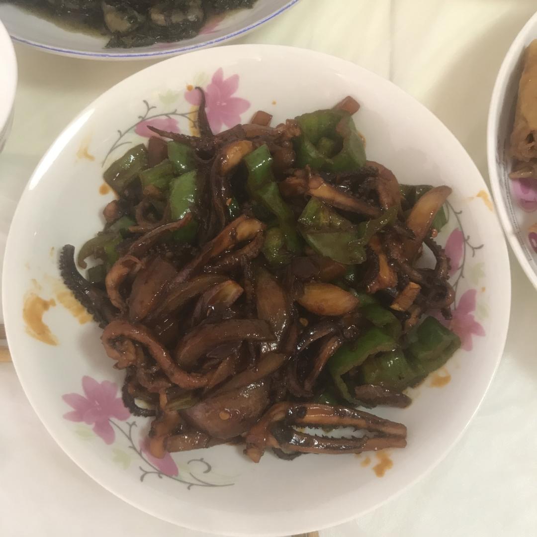 爆炒鱿鱼