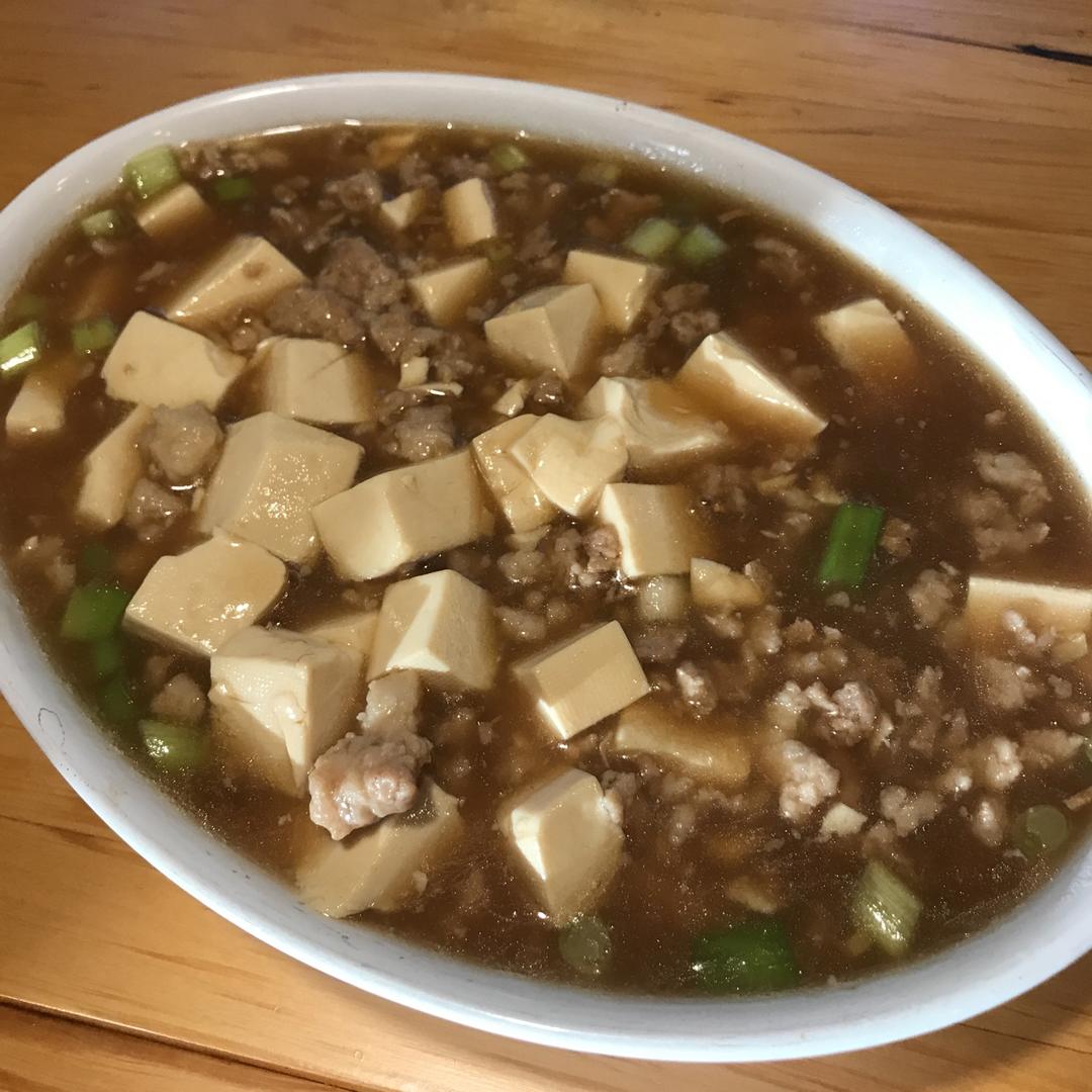 超级下饭的香菇肉沫豆腐