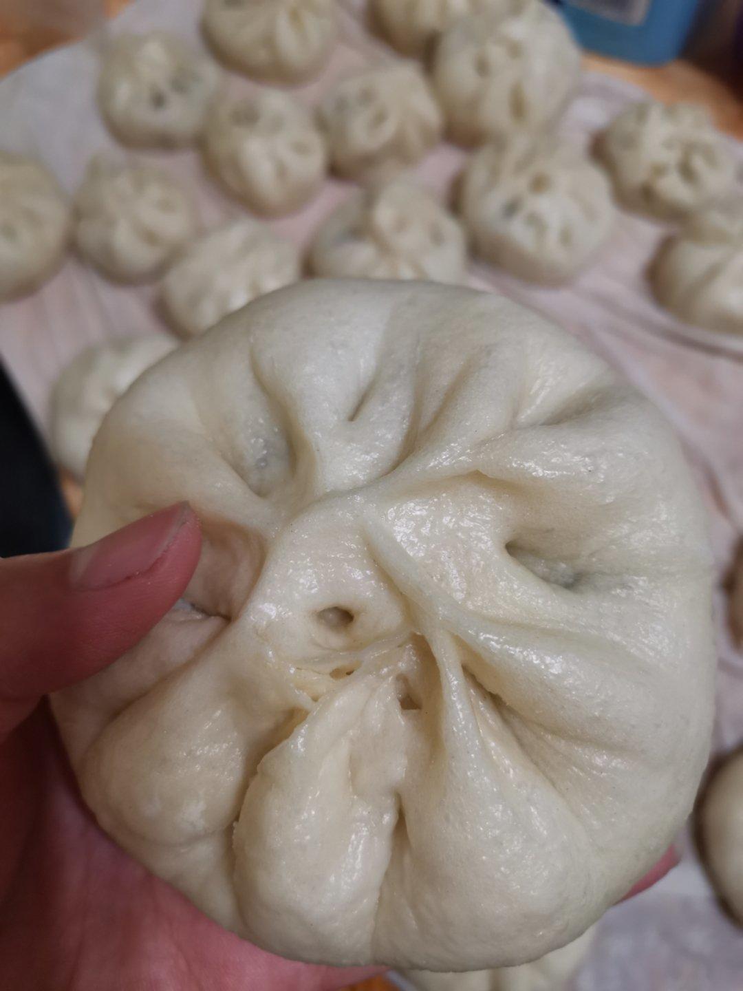 青菜香菇包（苏式净素菜包）