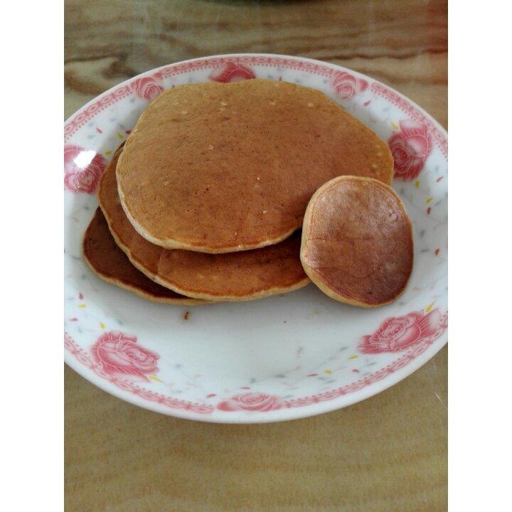 【减脂早餐】无油香蕉松饼（超简单）