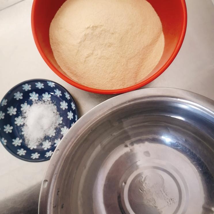 纯奶手撕吐司的做法 步骤1