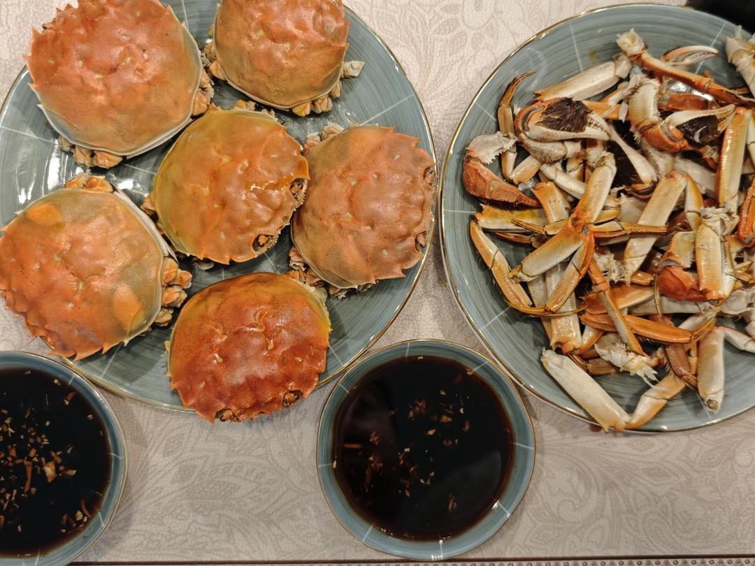 清蒸大闸蟹