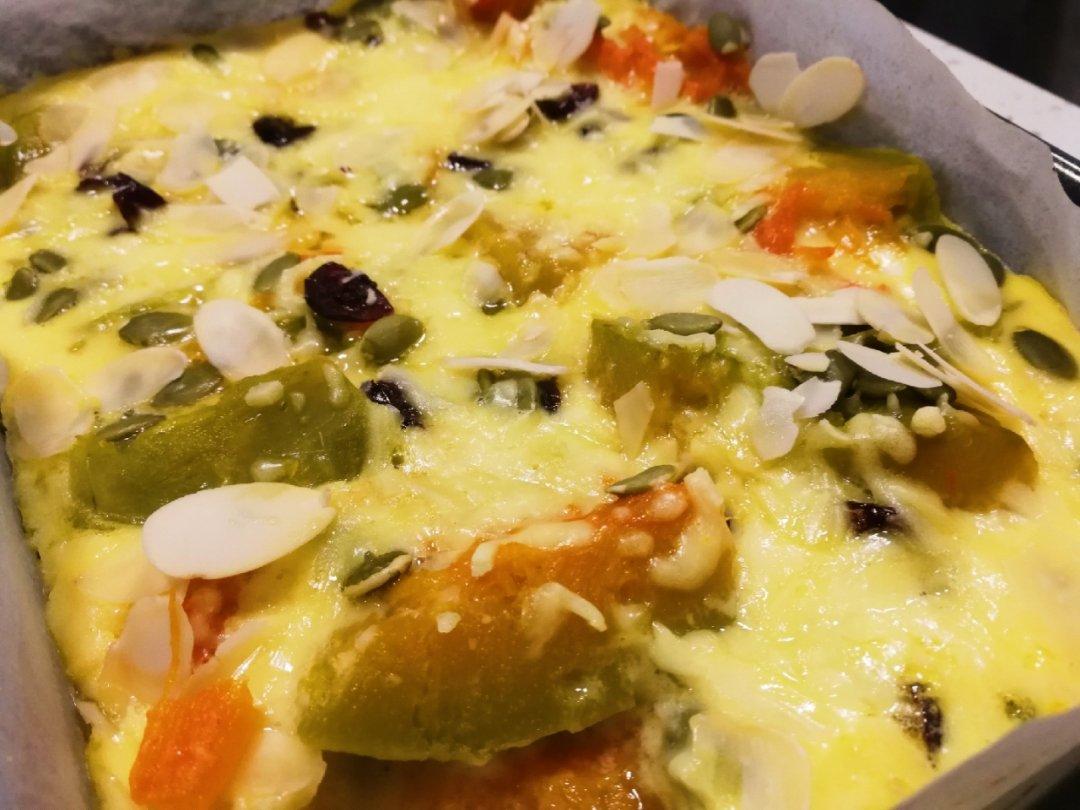 简易低卡南瓜派