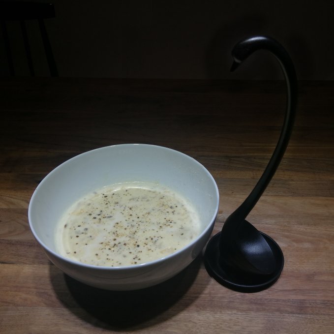 蘑菇牛奶浓汤（无糖减脂晚餐）