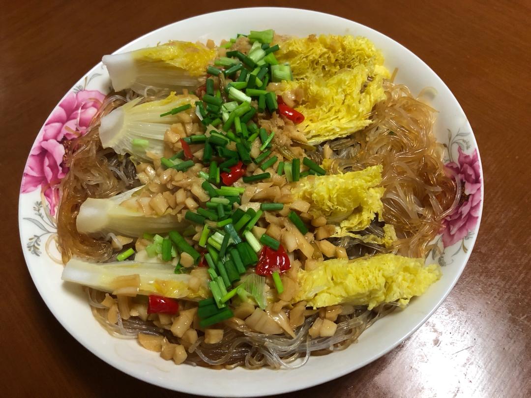 蒜蓉粉丝蒸娃娃菜