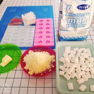 牛奶棒棒糖制作方法的做法 步骤1