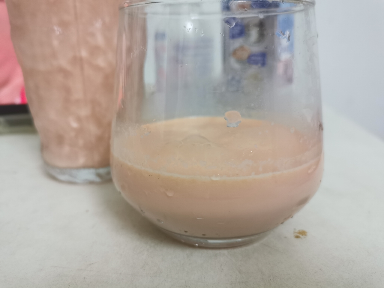 西瓜牛奶（奶茶店里的做法，奶味十足）
