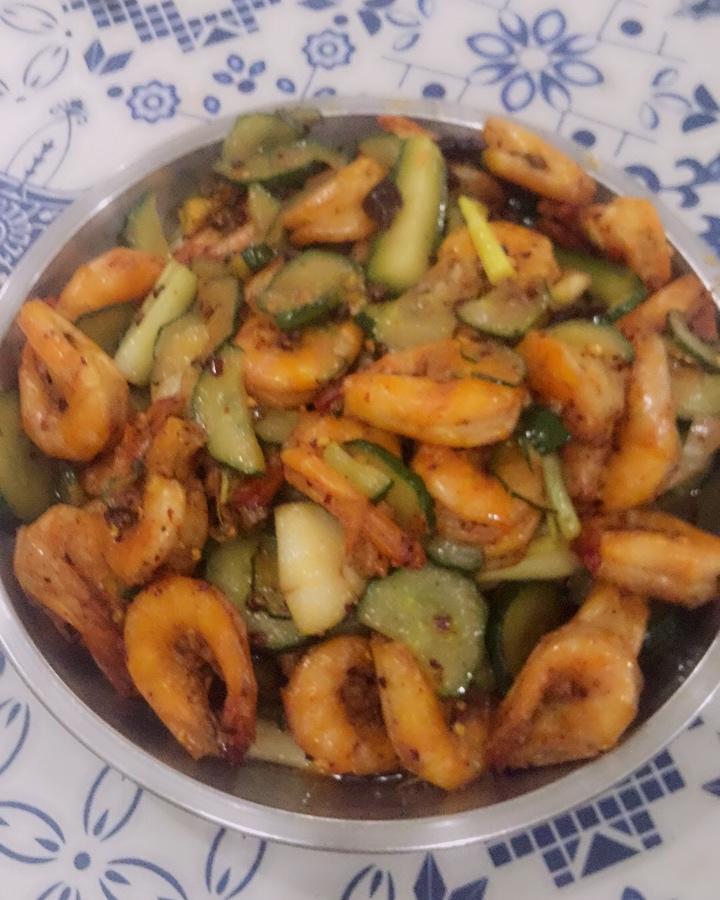 干锅香辣虾