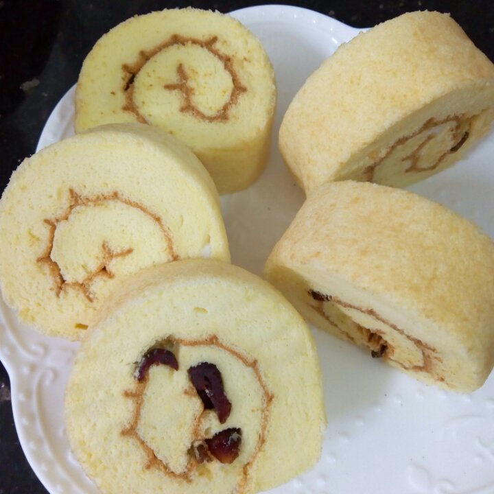 原味蛋糕卷