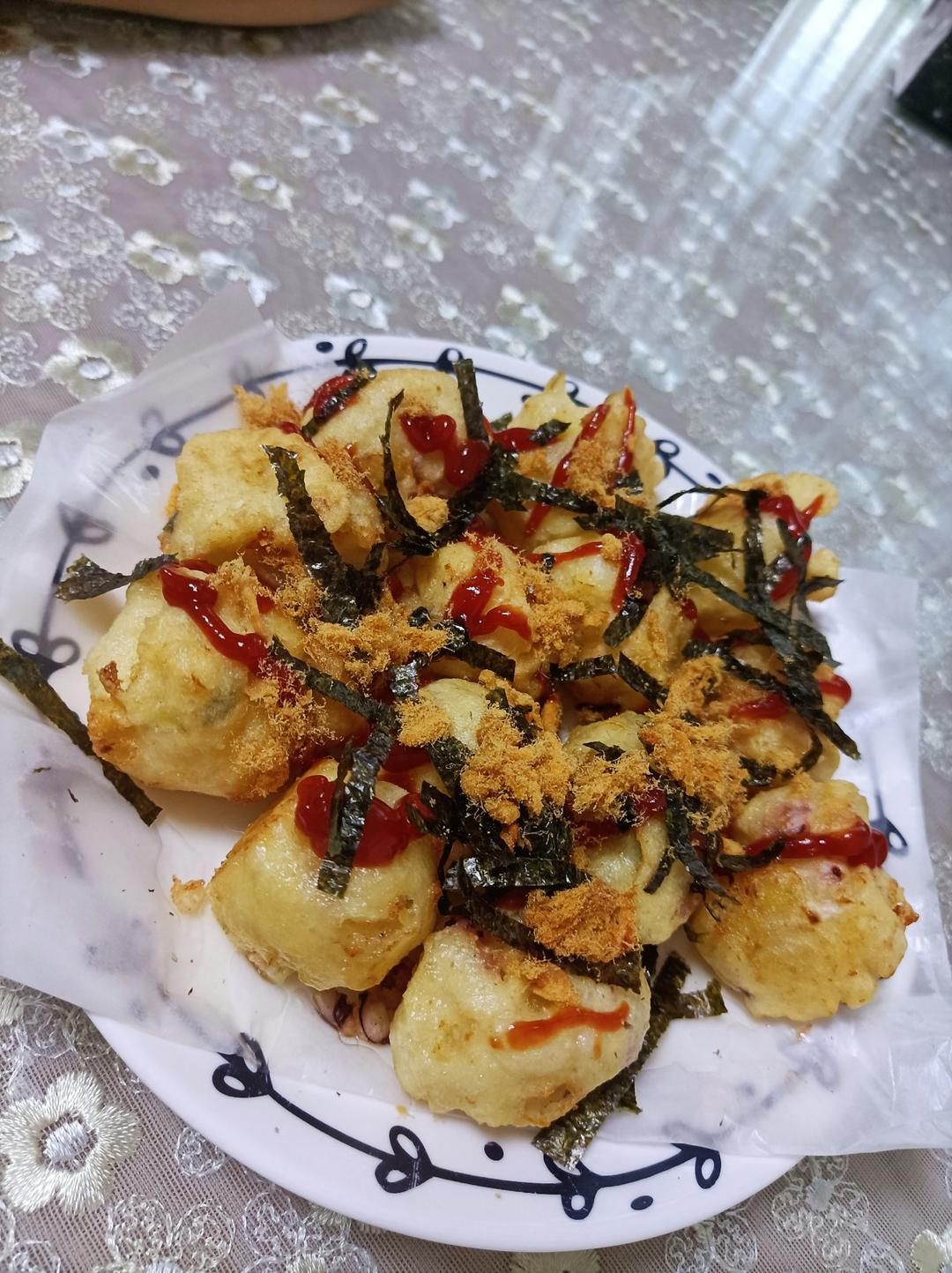 ㊙️懒人版章鱼小丸子，不用模具也能做‼️