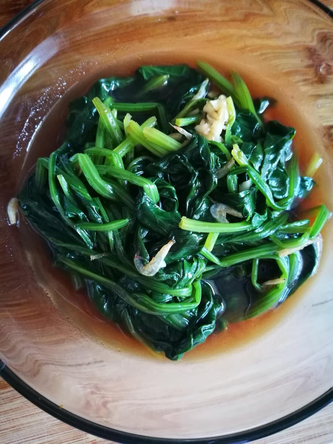 凉拌菠菜