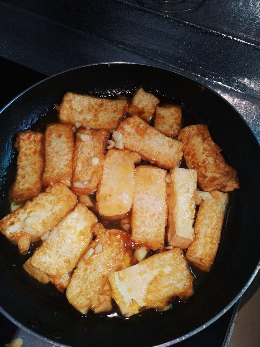 香煎嫩豆腐