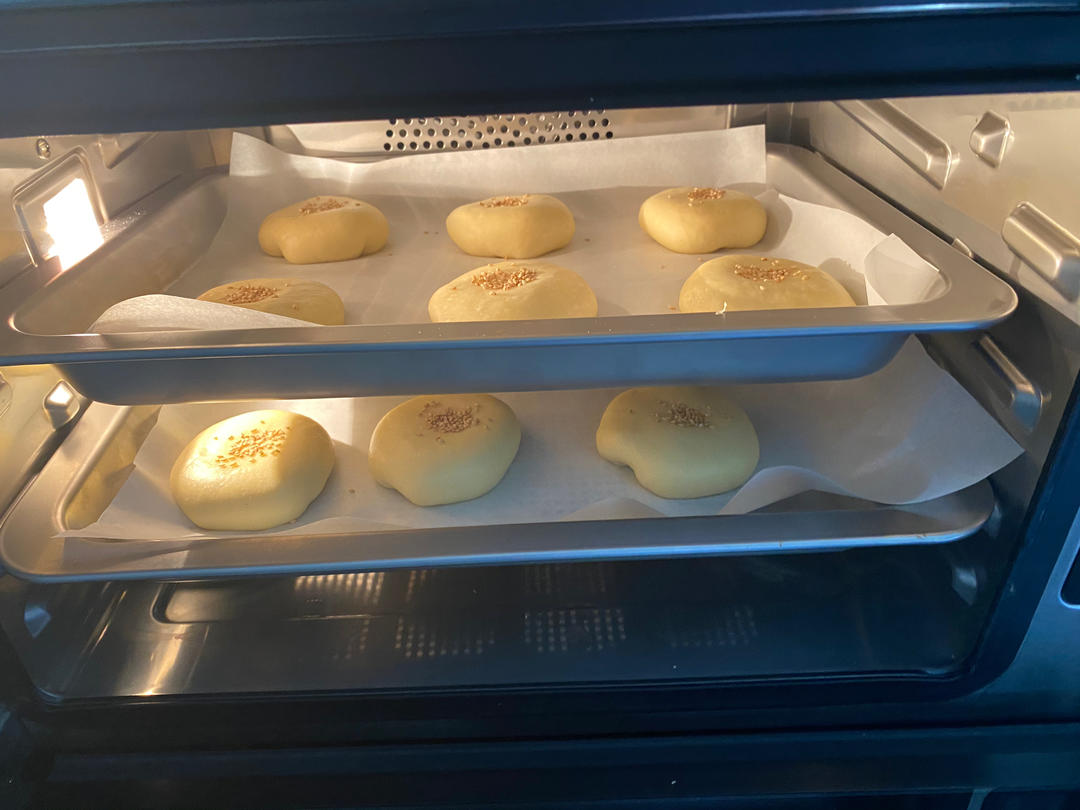 不需额外买模具也能烤的日式红豆/绿豆包！