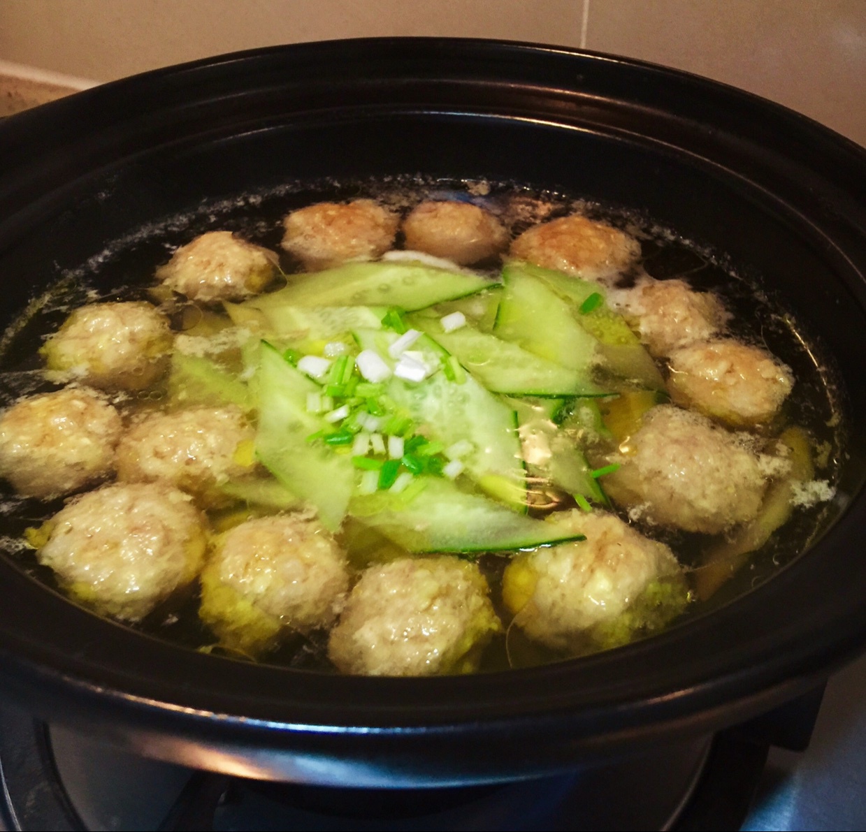 黄瓜肉丸汤 Cucumber & Meatball Soup