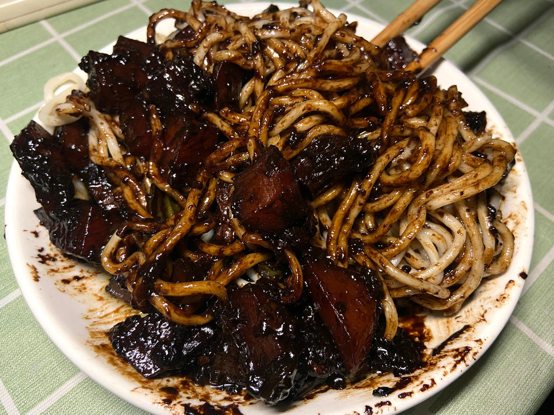 堂妈小厨——韩式炸酱面
