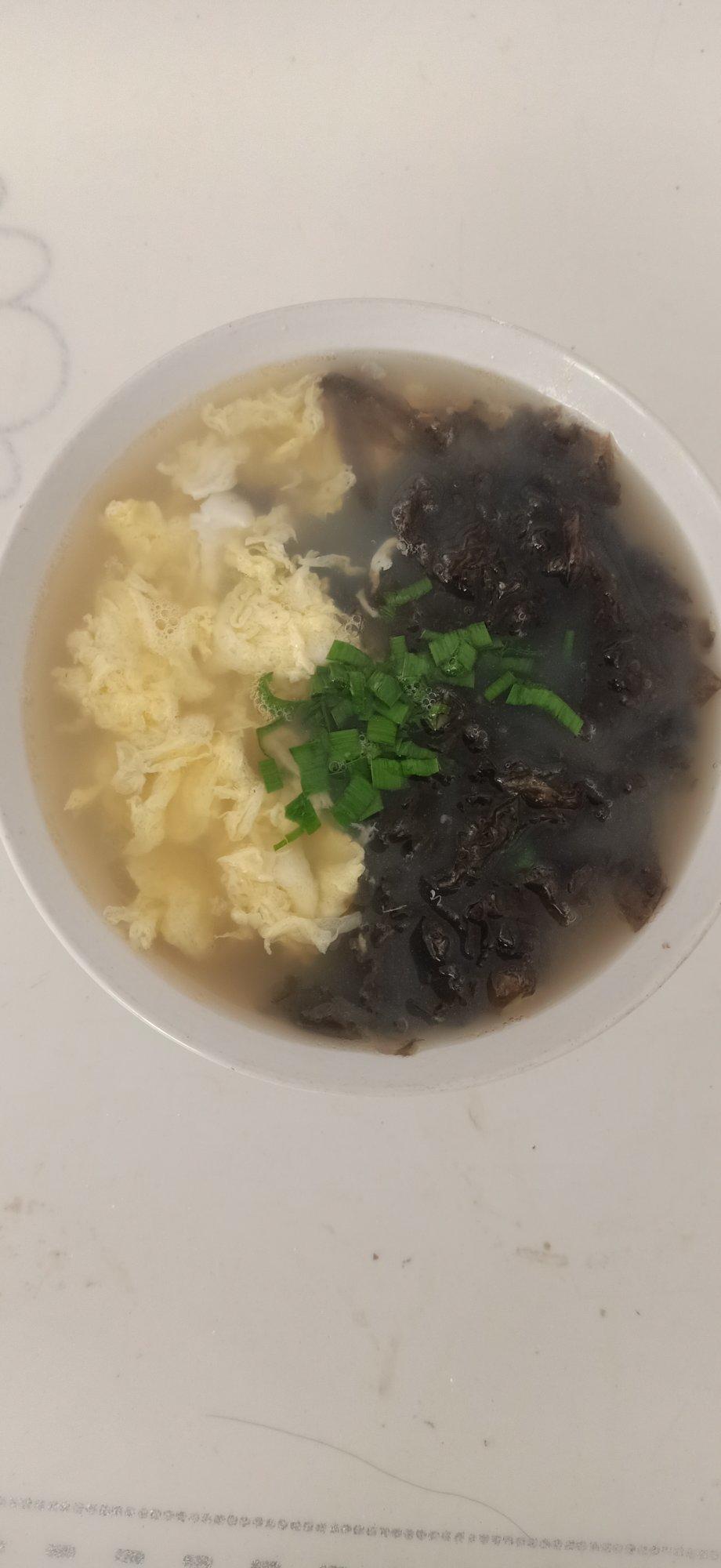 健康无油鸡蛋汤