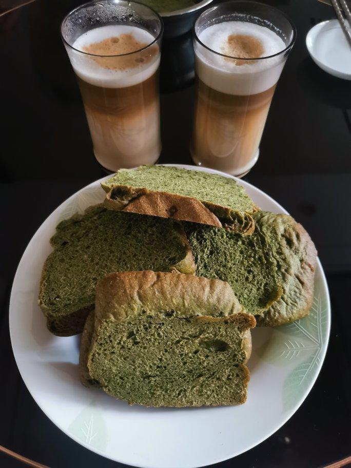 全麦艾草吐司（新鲜艾草）