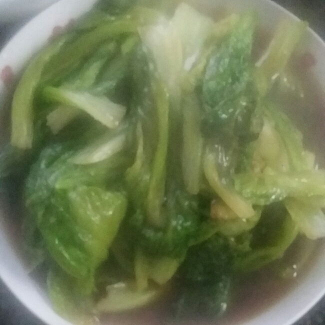 蚝油生菜