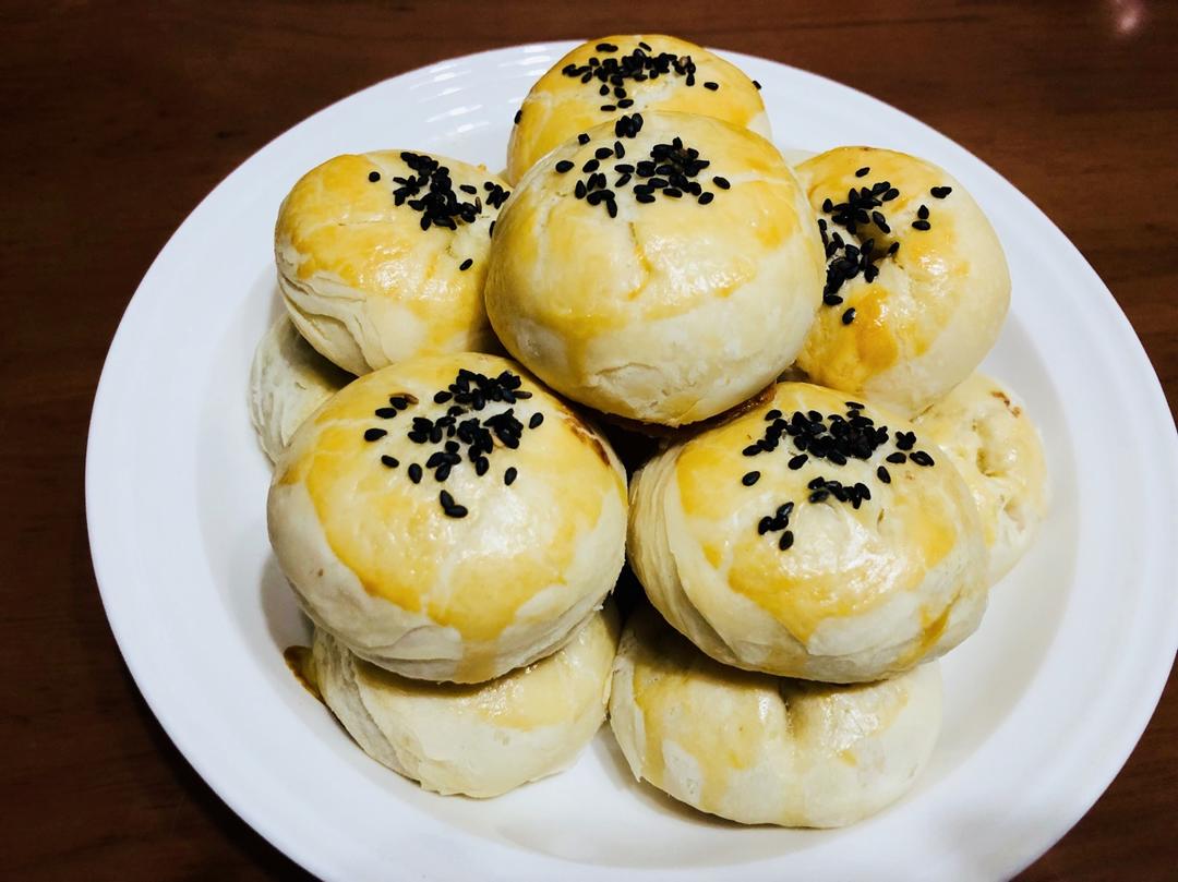 抹茶豆沙酥