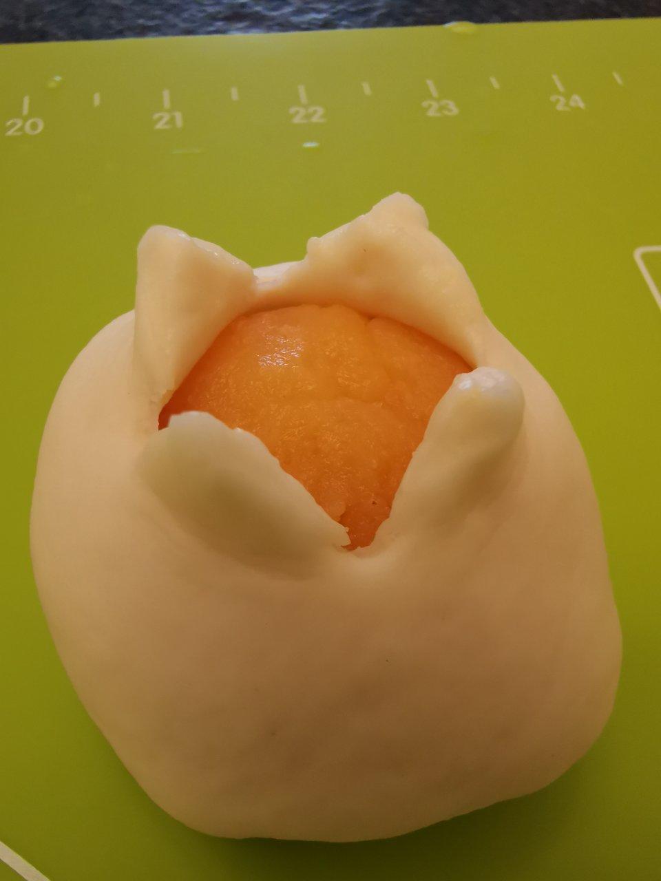 奶黄馅儿和奶黄包